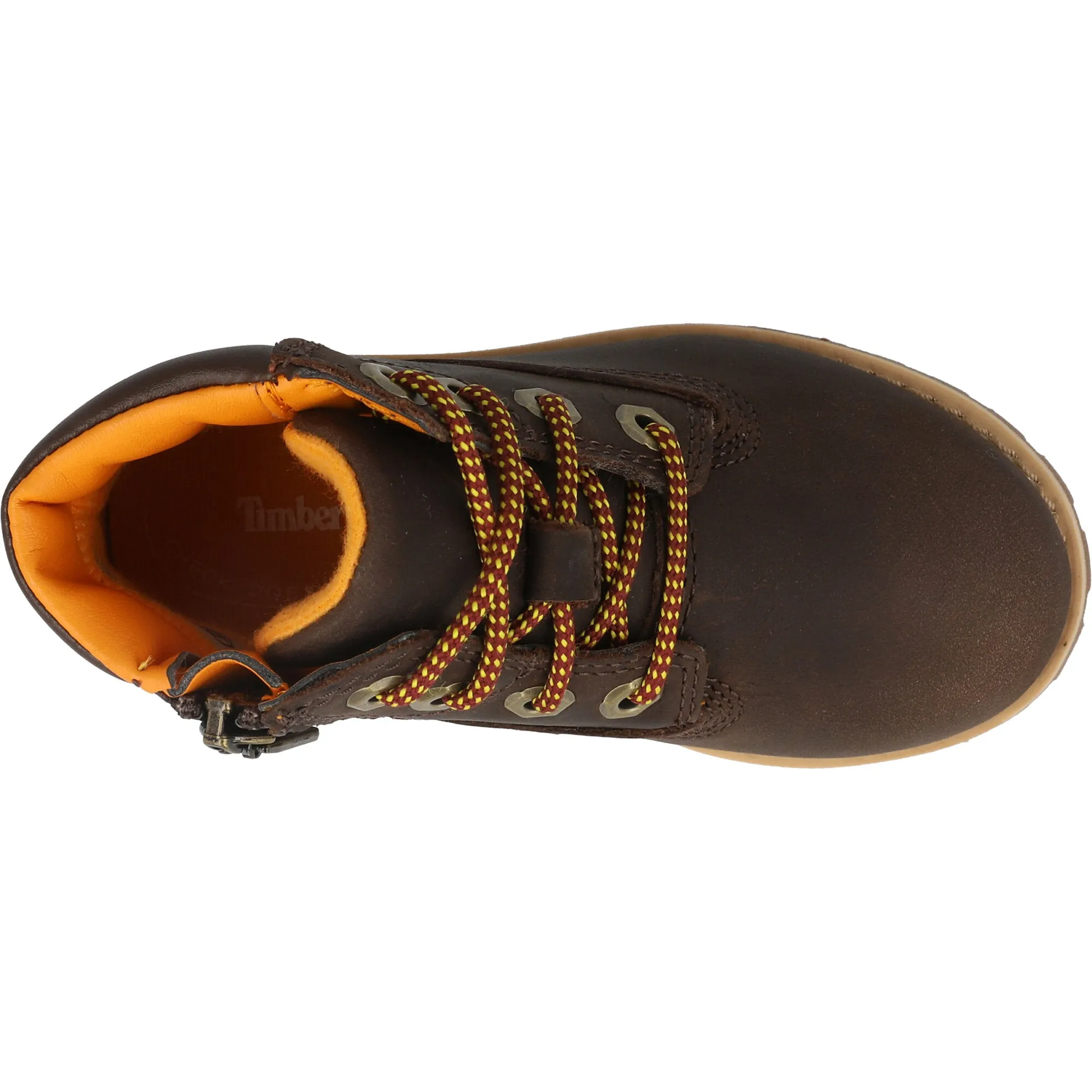 Timberland Pokey Pine Dark Brown Lace Zip Boots