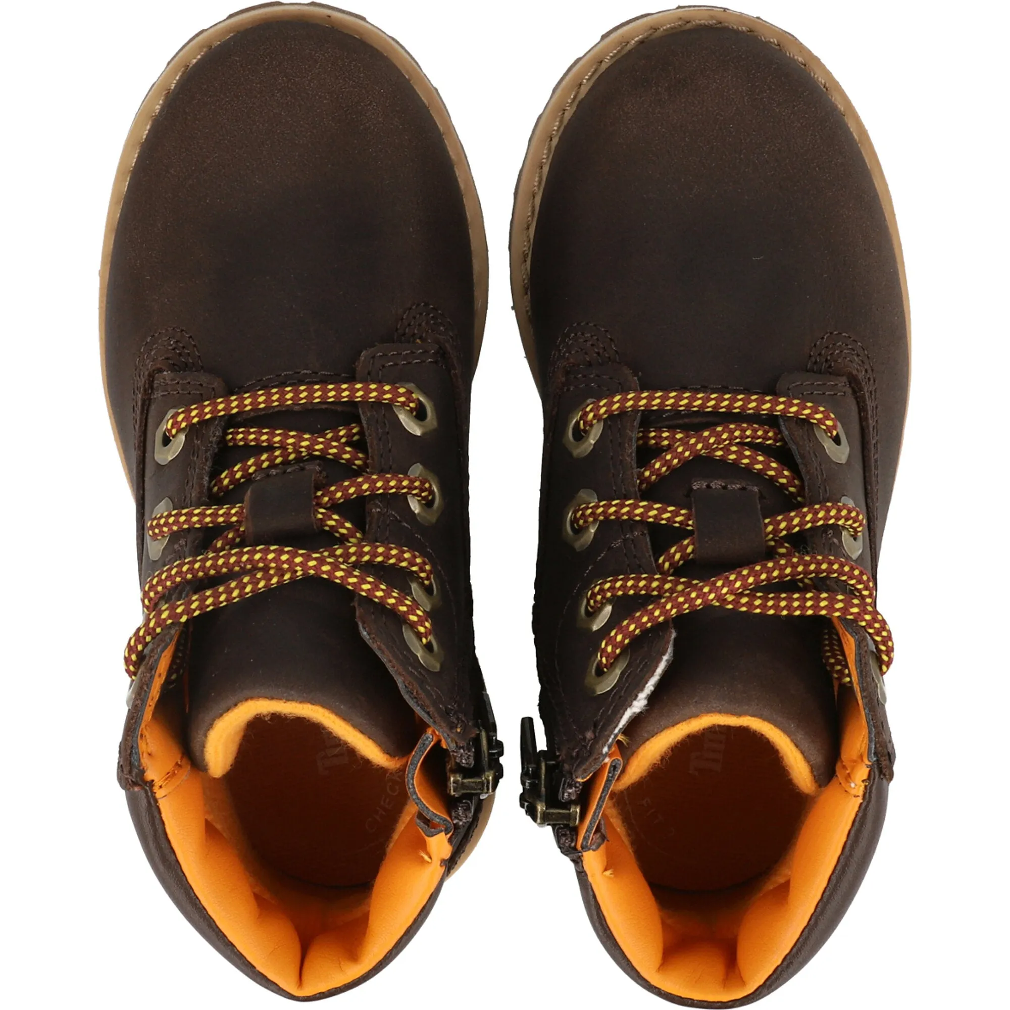 Timberland Pokey Pine Dark Brown Lace Zip Boots