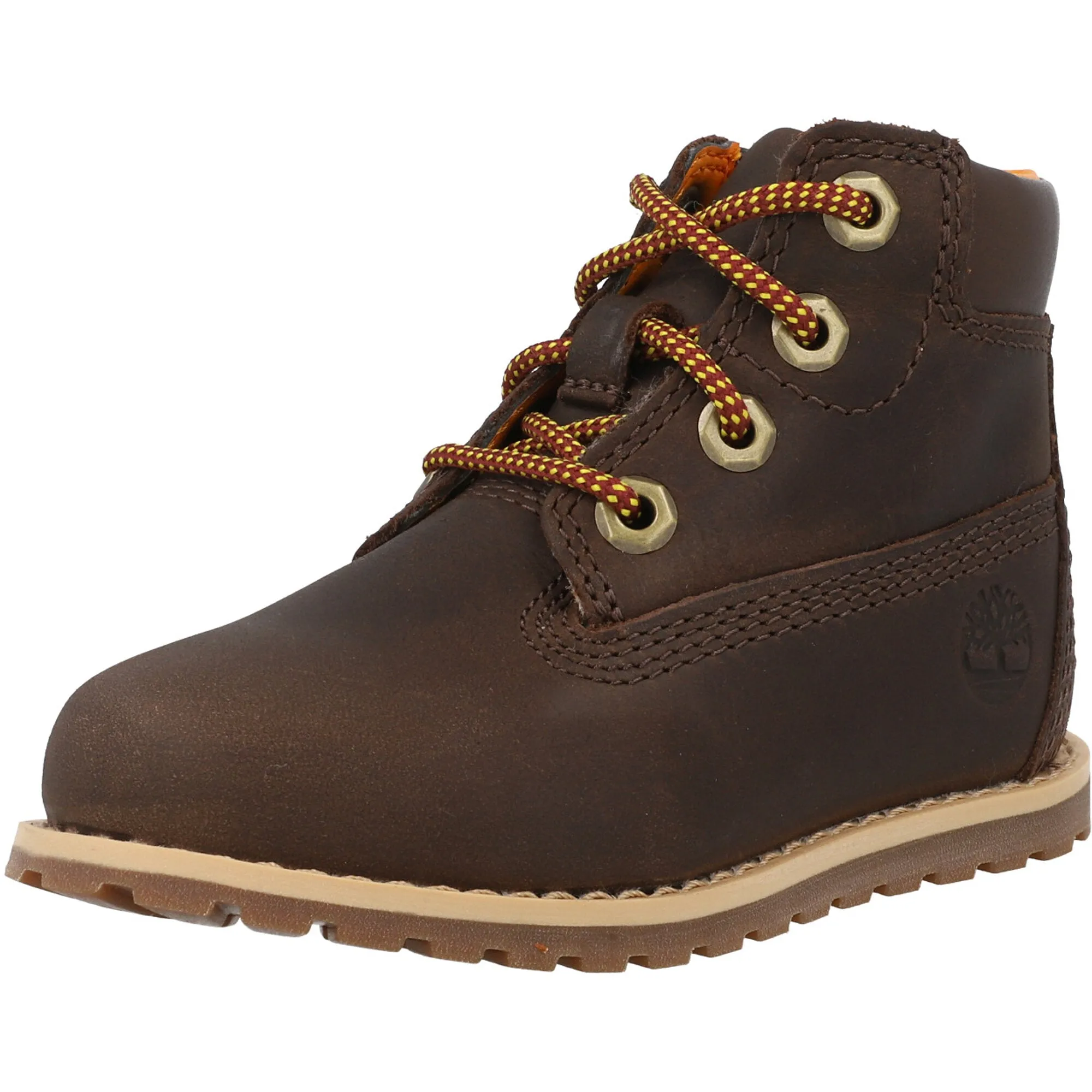 Timberland Pokey Pine Dark Brown Lace Zip Boots
