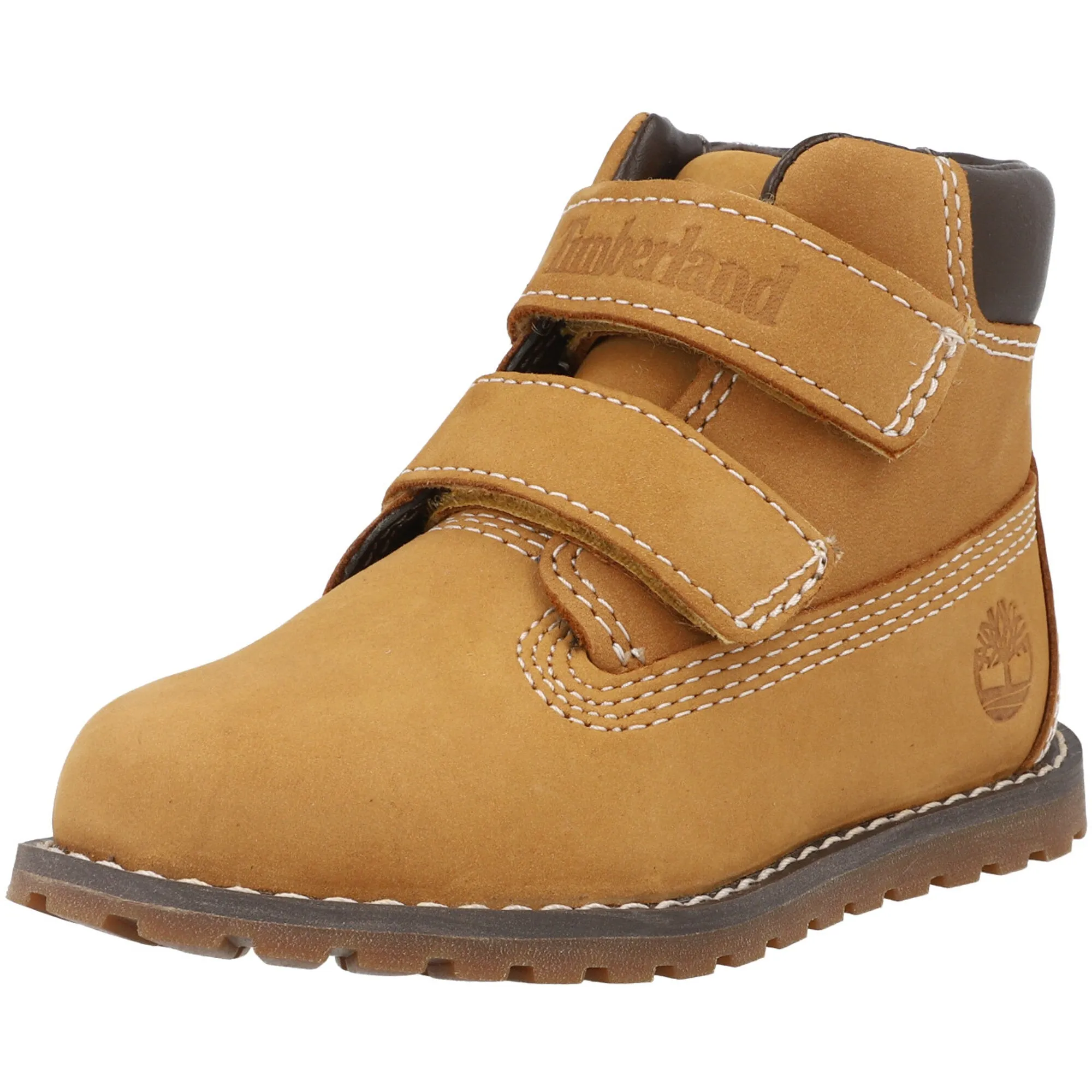 Timberland Pokey Pine Wheat Hook & Loop Shoes