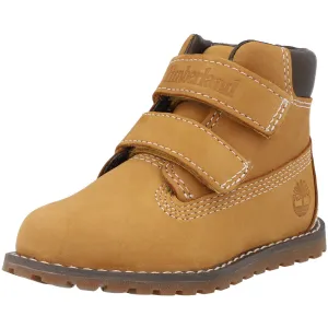 Timberland Pokey Pine Wheat Hook & Loop Shoes