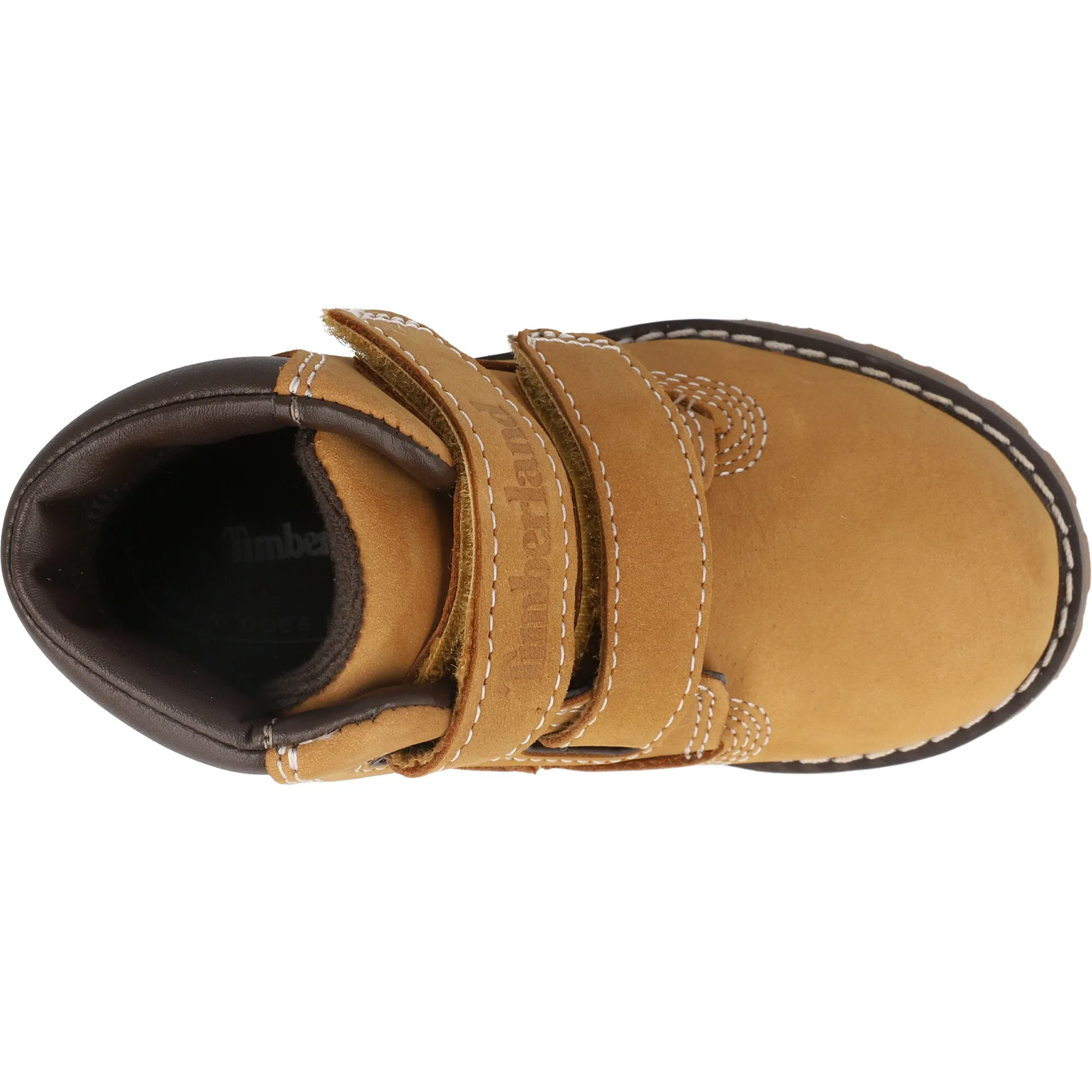Timberland Pokey Pine Wheat Hook & Loop Shoes