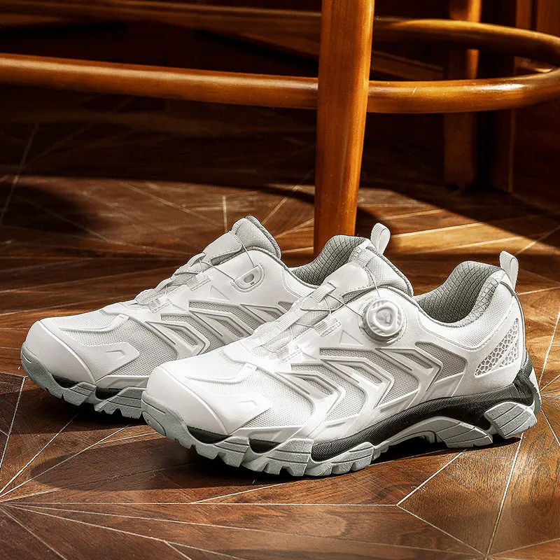 TNV Men Casual Shoes Real Leather Sneakers Without Laces Up Breathable Low Heel Four Season Use Waterproof Material DS2351