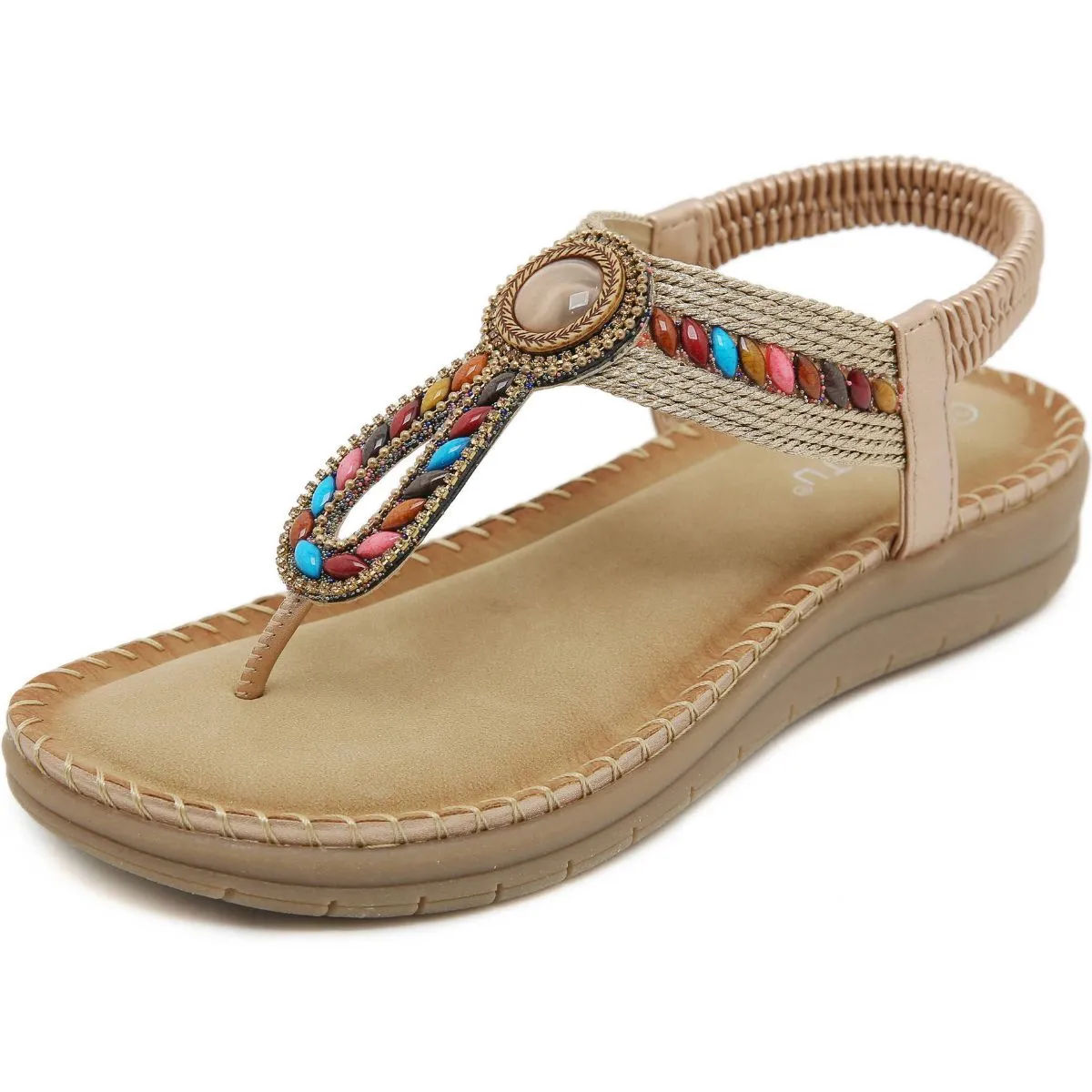 Toe Post Flats Sandals