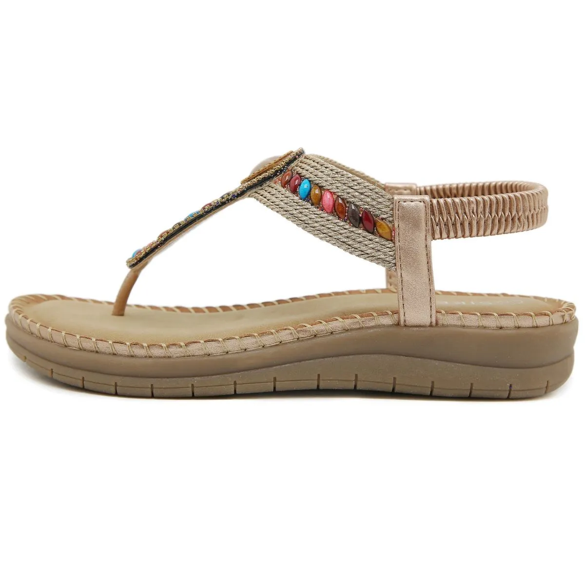 Toe Post Flats Sandals