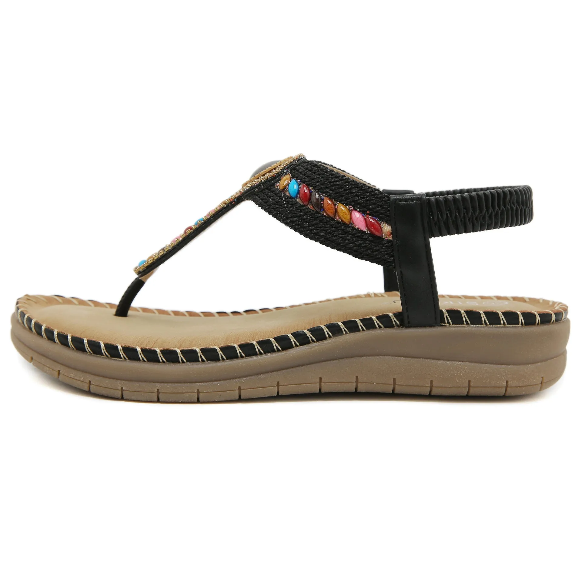 Toe Post Flats Sandals