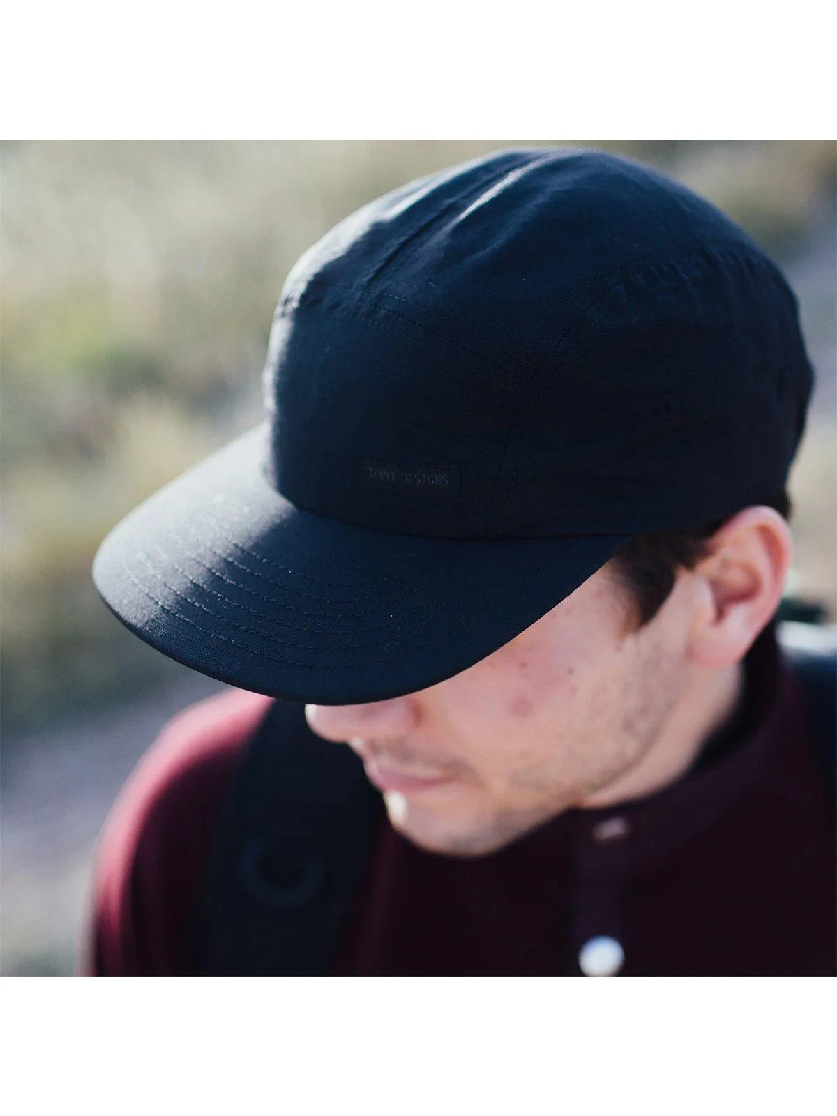 Topo Designs Nylon Camp Hat Navy