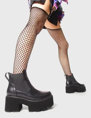 Tough Love Chunky Platform Ankle Boots
