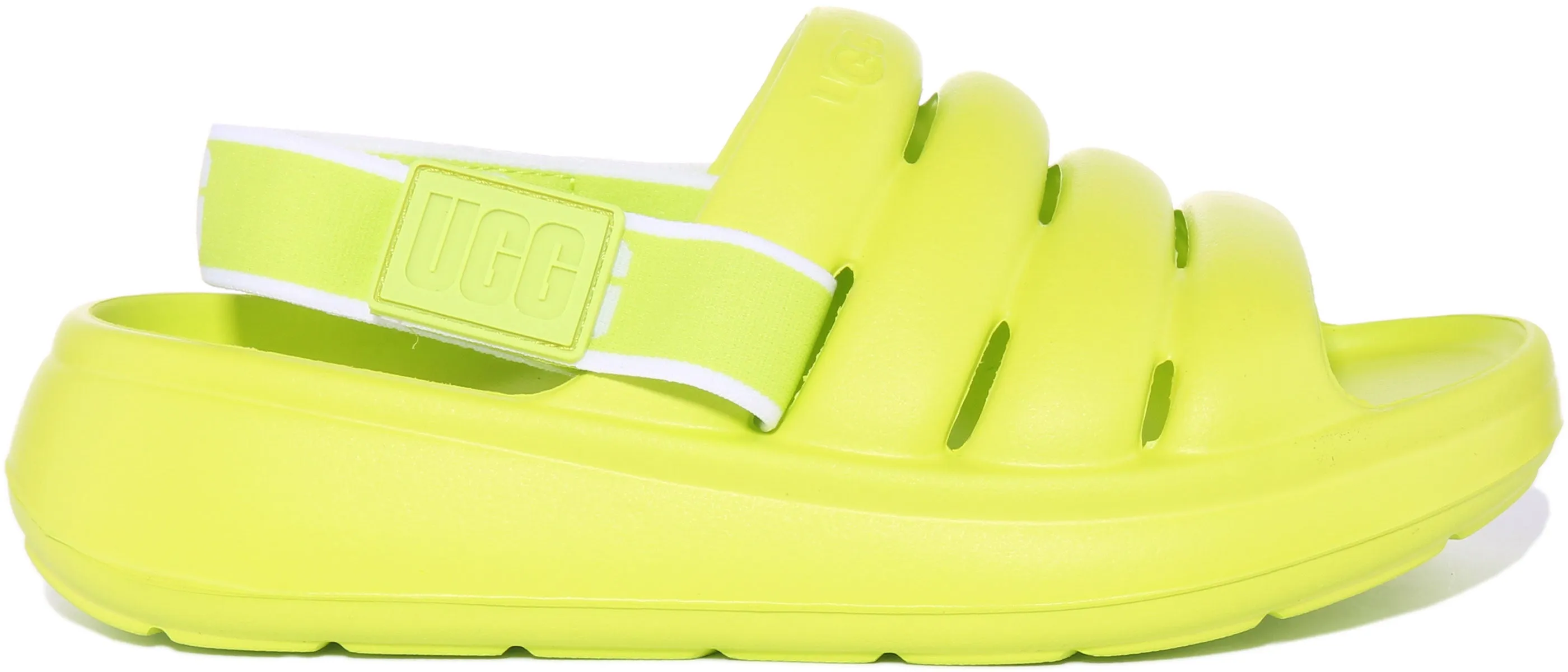 Ugg Australia K Sport Yeah In Lime For Kids