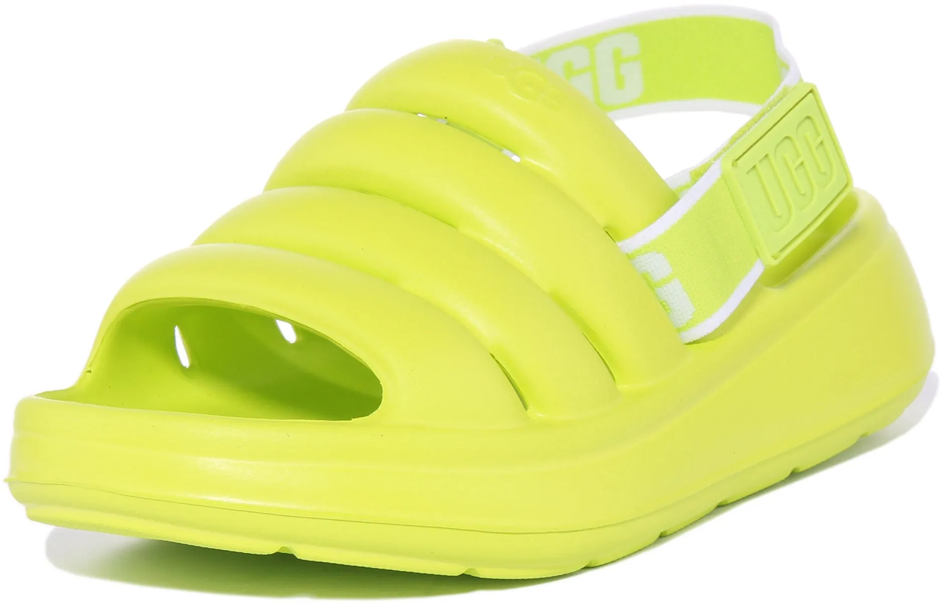 Ugg Australia K Sport Yeah In Lime For Kids