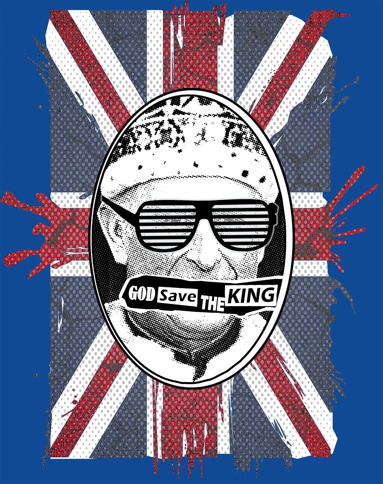 Urban Attitude Kings Coronation 2023 God Save The King 01 Youth T-shirt