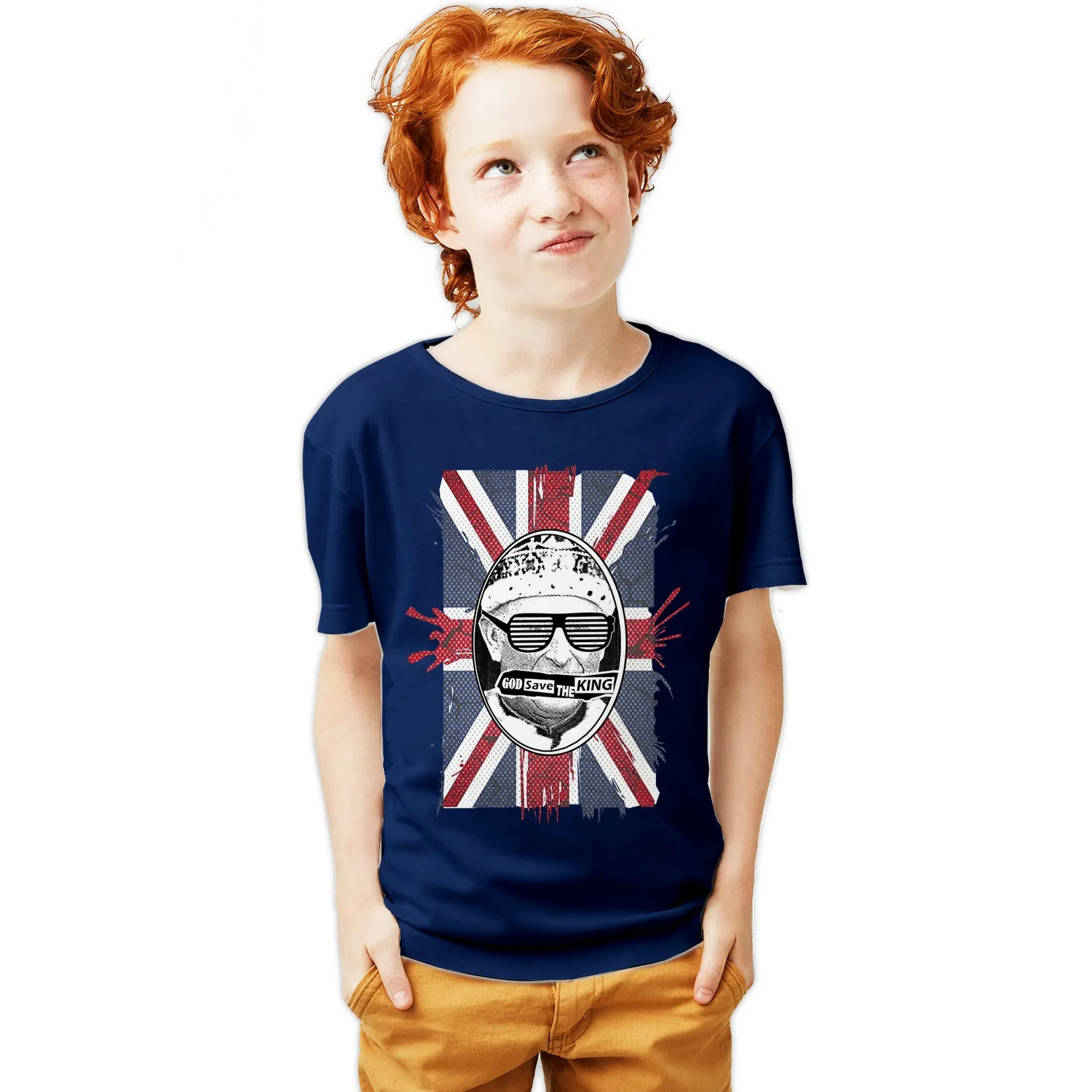 Urban Attitude Kings Coronation 2023 God Save The King 01 Youth T-shirt