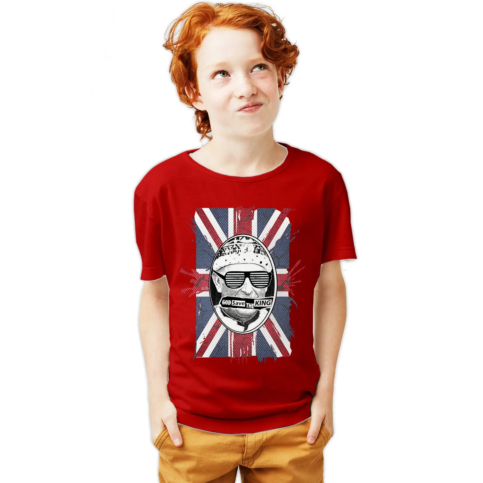 Urban Attitude Kings Coronation 2023 God Save The King 01 Youth T-shirt