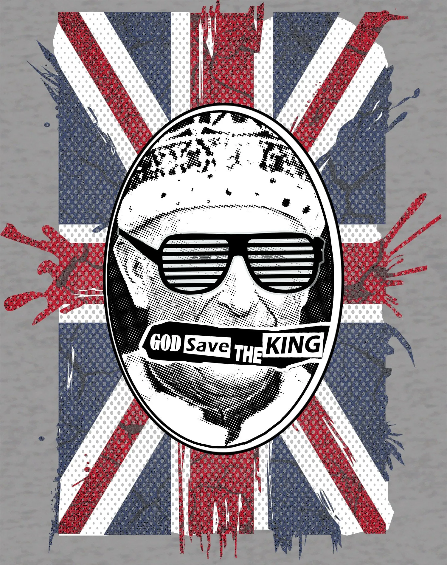 Urban Attitude Kings Coronation 2023 God Save The King 01 Youth T-shirt