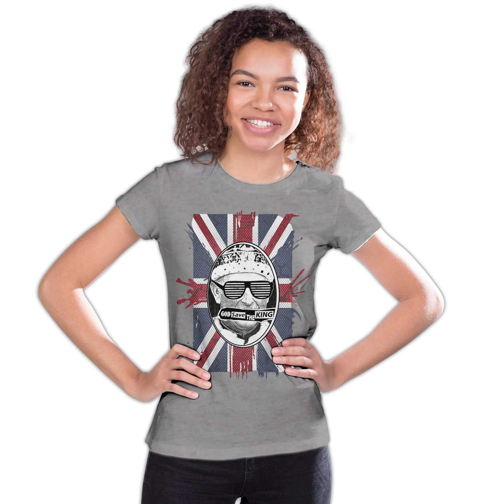 Urban Attitude Kings Coronation 2023 God Save The King 01 Youth T-shirt