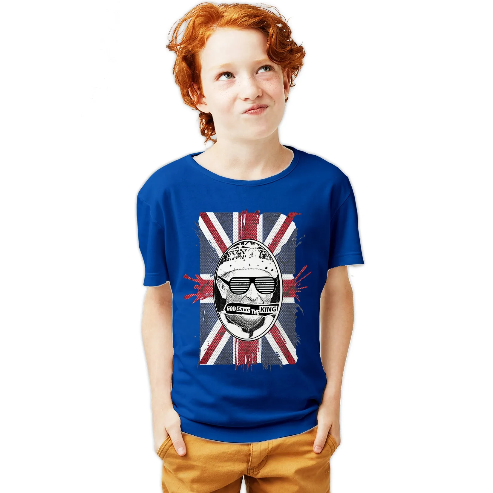 Urban Attitude Kings Coronation 2023 God Save The King 01 Youth T-shirt