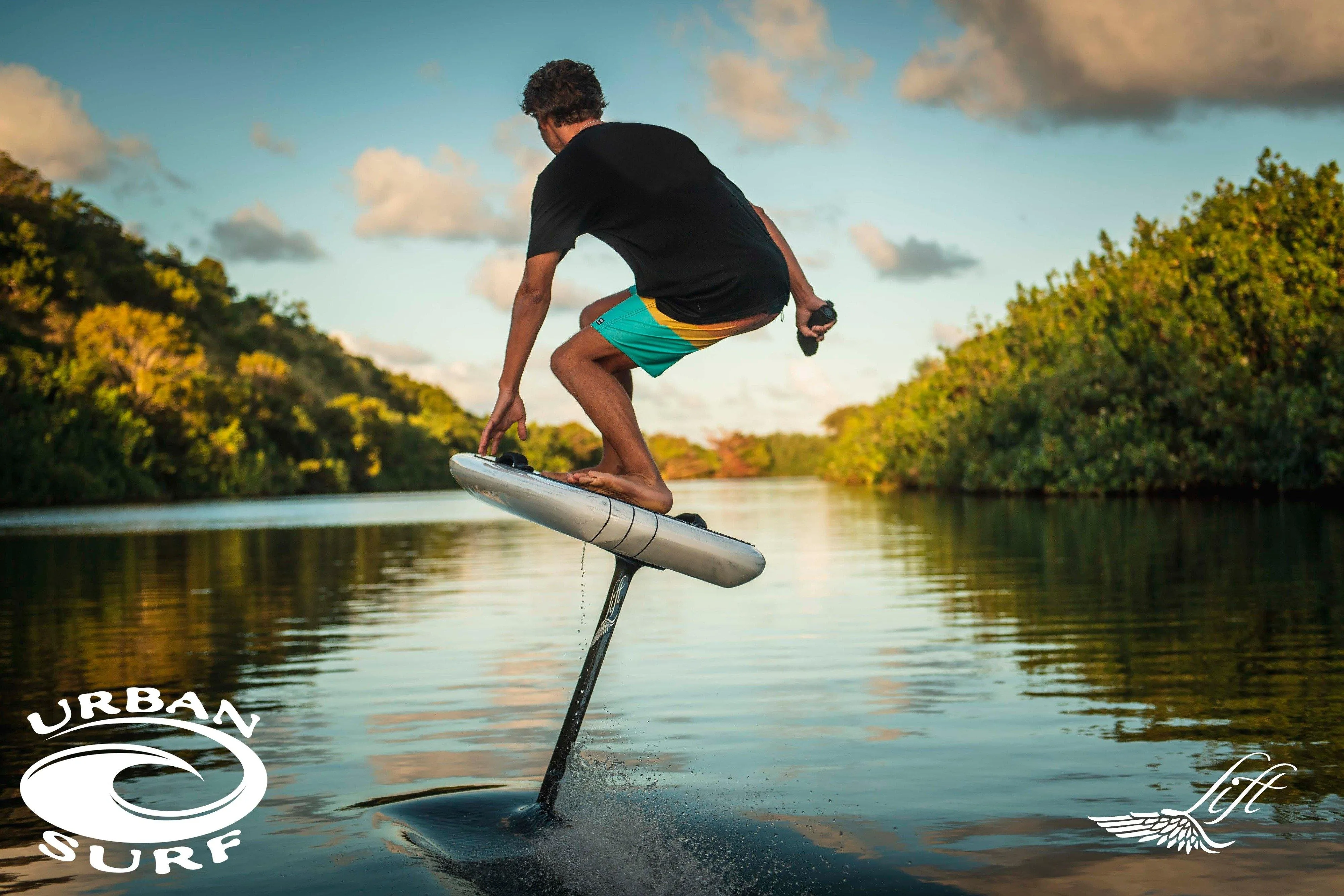 Urban Surf Efoil Training Lesson