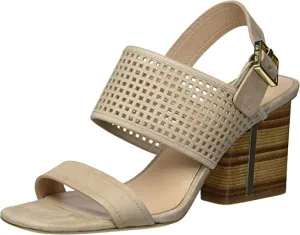 VIA SPIGA Women's V-Harriett2 City Sandal Heeled, Macchiato, 5.5