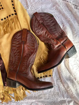Vintage Leather Boots