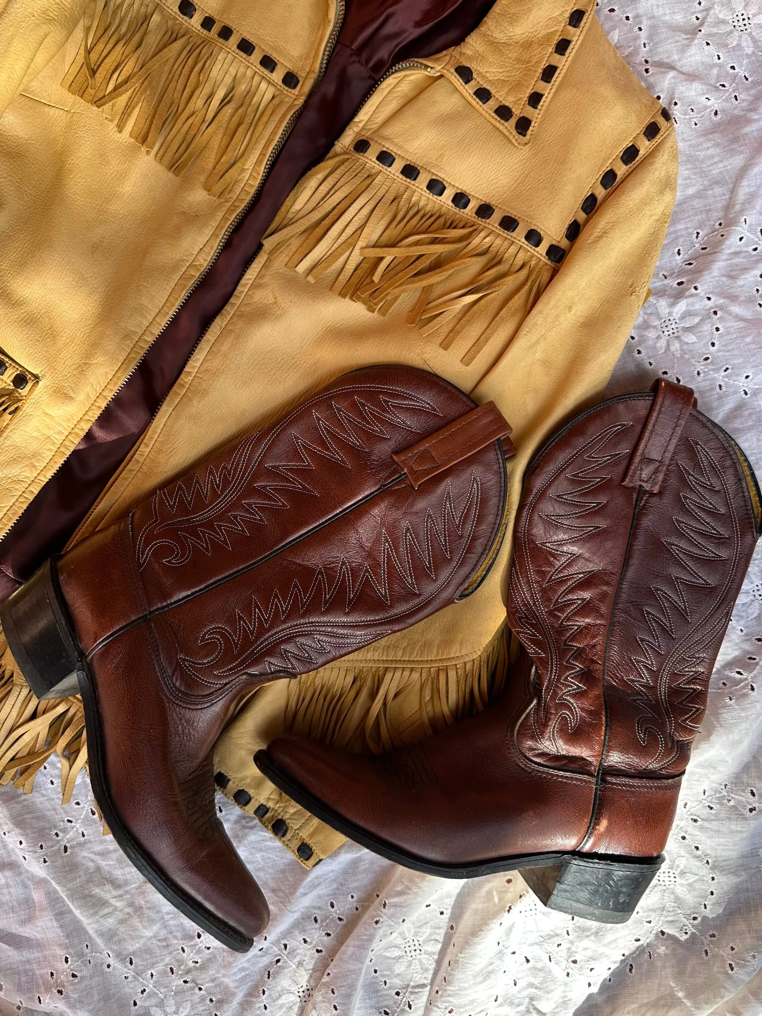 Vintage Leather Boots