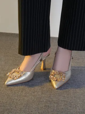 Womens "ERMINA" Fancy Pointed Sandals