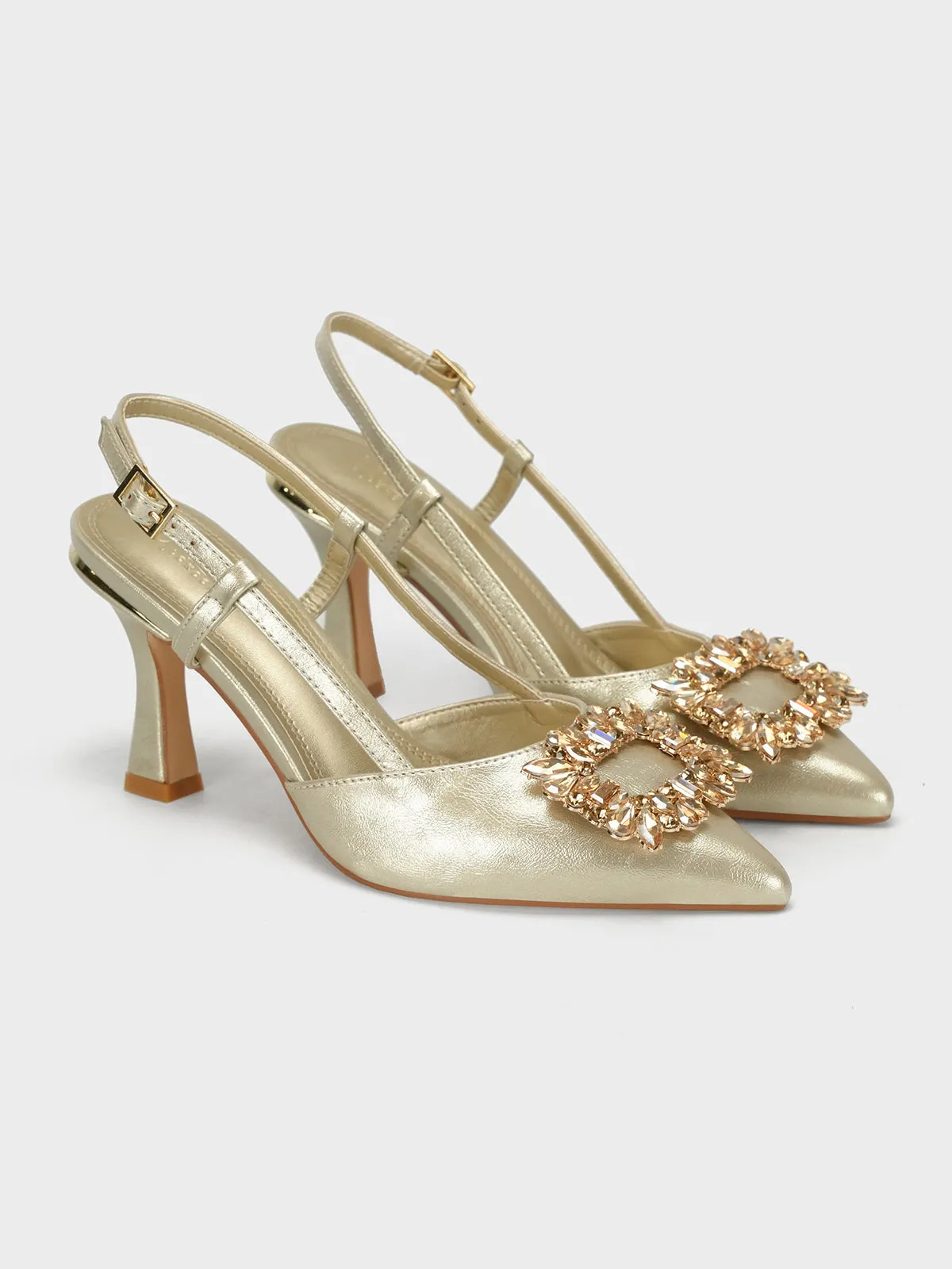 Womens "ERMINA" Fancy Pointed Sandals