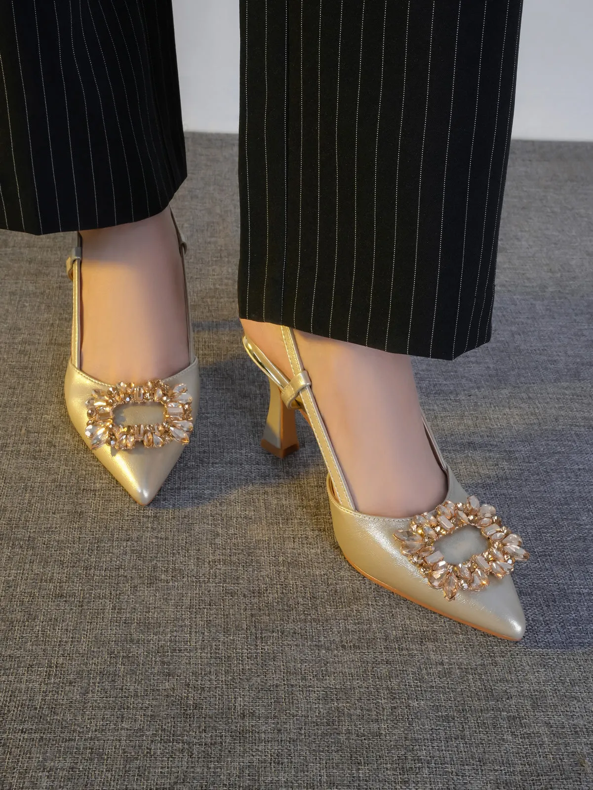 Womens "ERMINA" Fancy Pointed Sandals