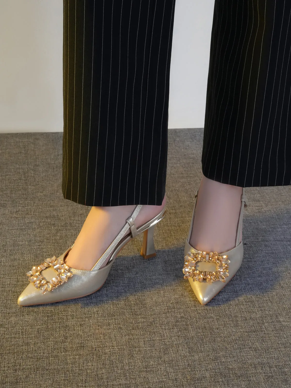 Womens "ERMINA" Fancy Pointed Sandals