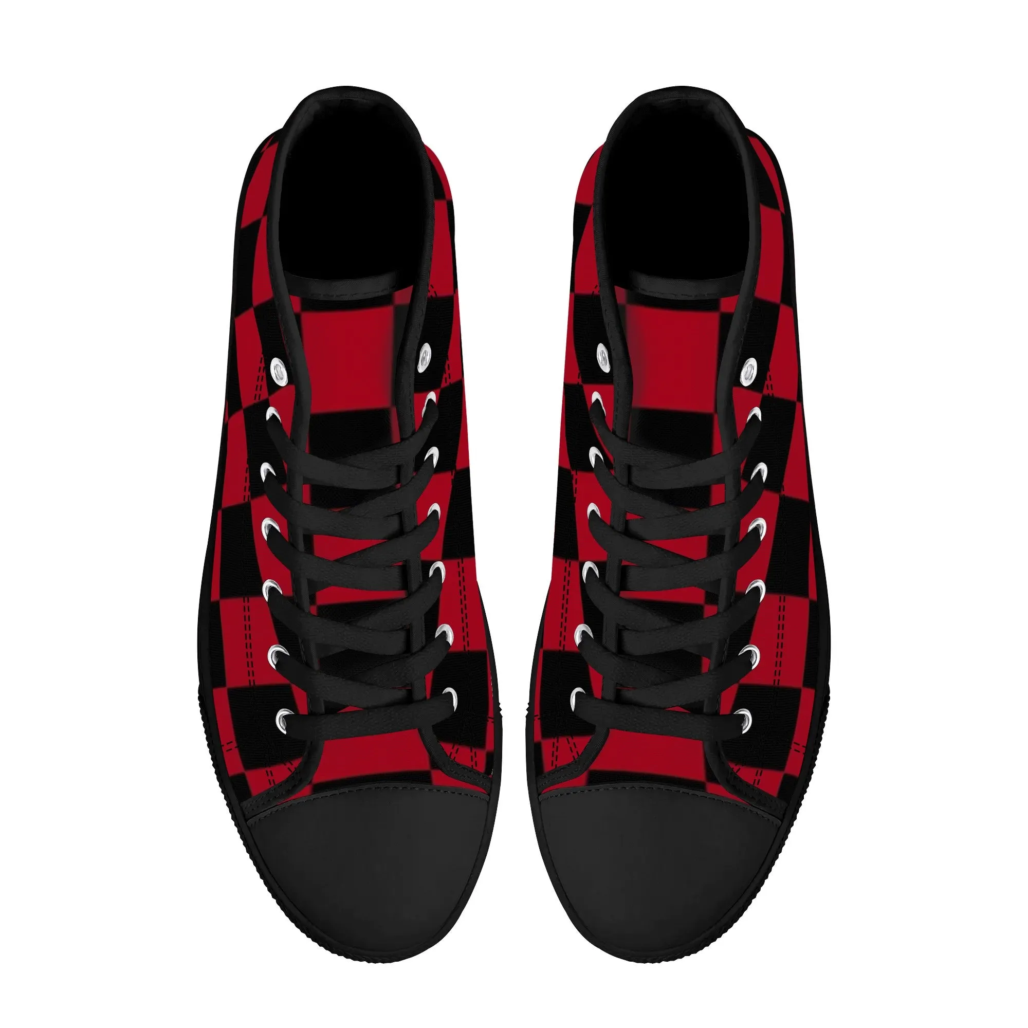 Women's shoesGothic Style High Top Canvas Shoes