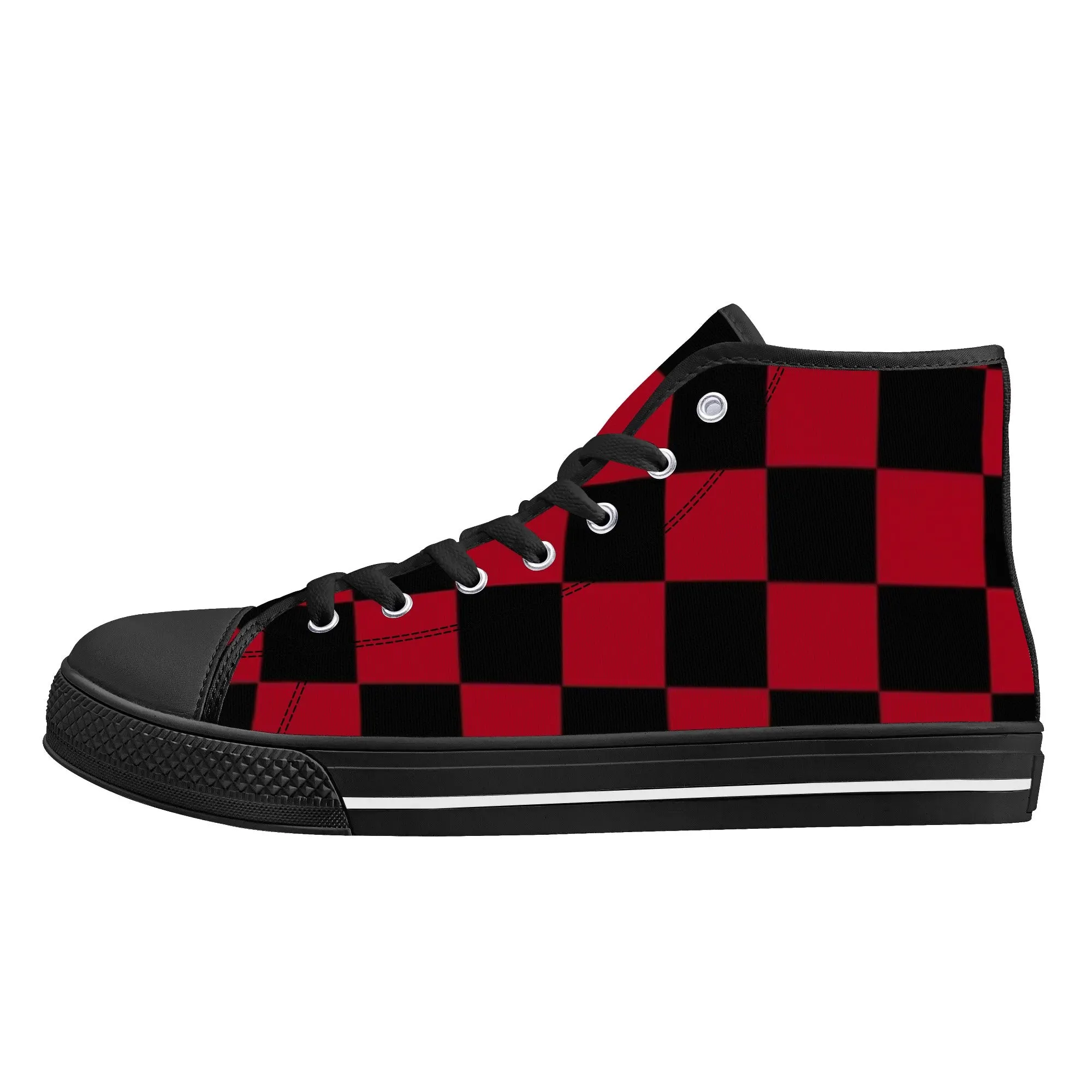 Women's shoesGothic Style High Top Canvas Shoes