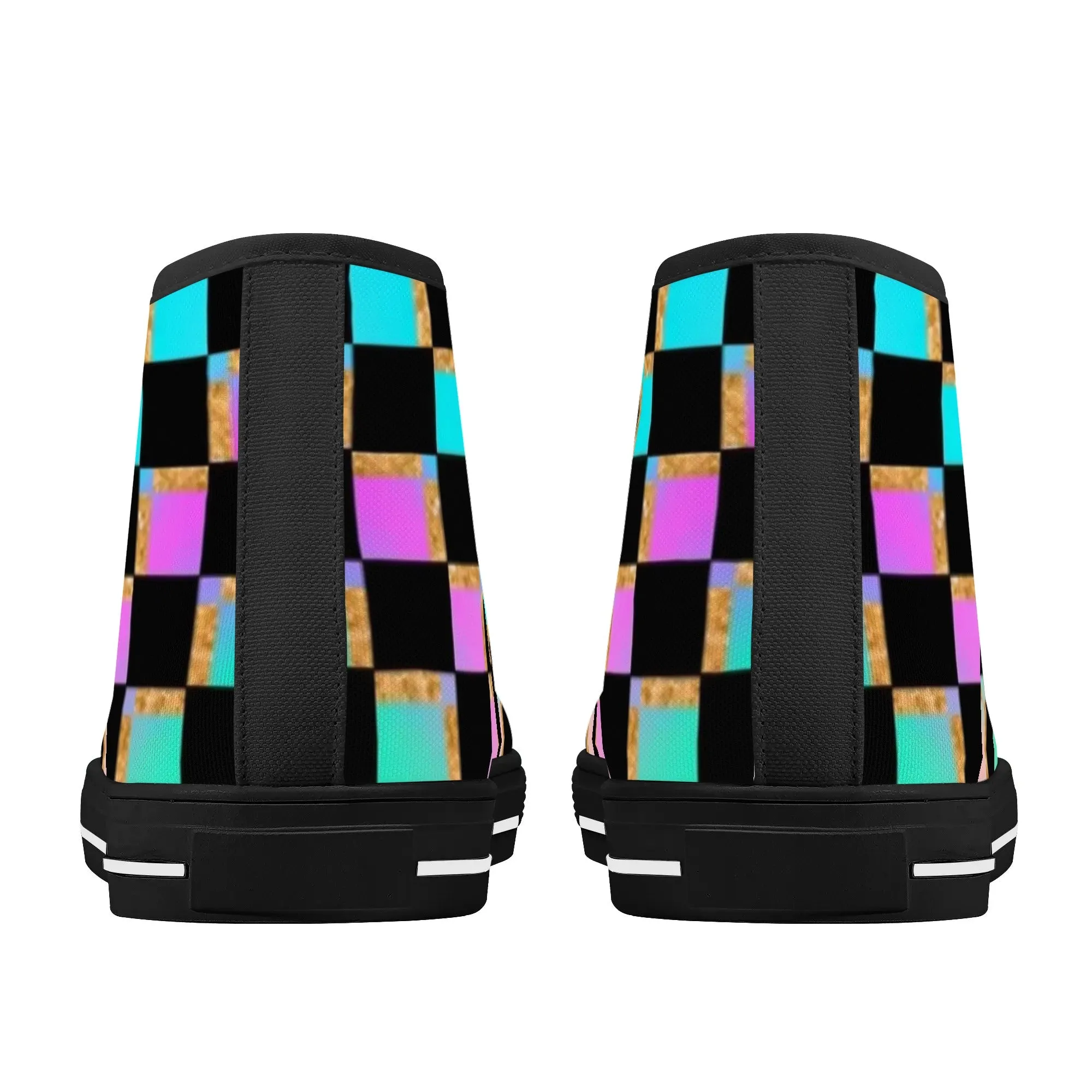 Women's shoesGothic Style High Top Canvas Shoes