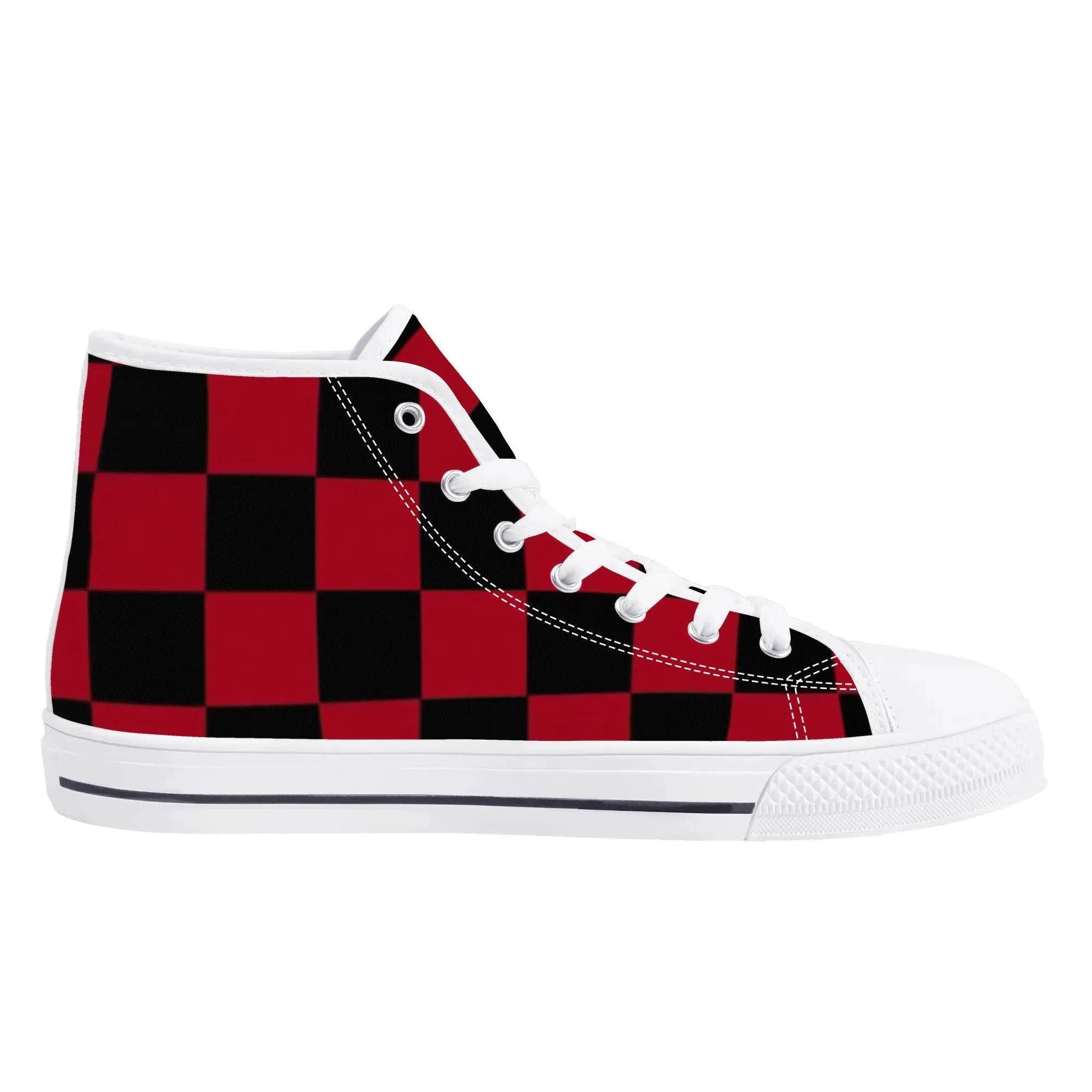 Women's shoesGothic Style High Top Canvas Shoes