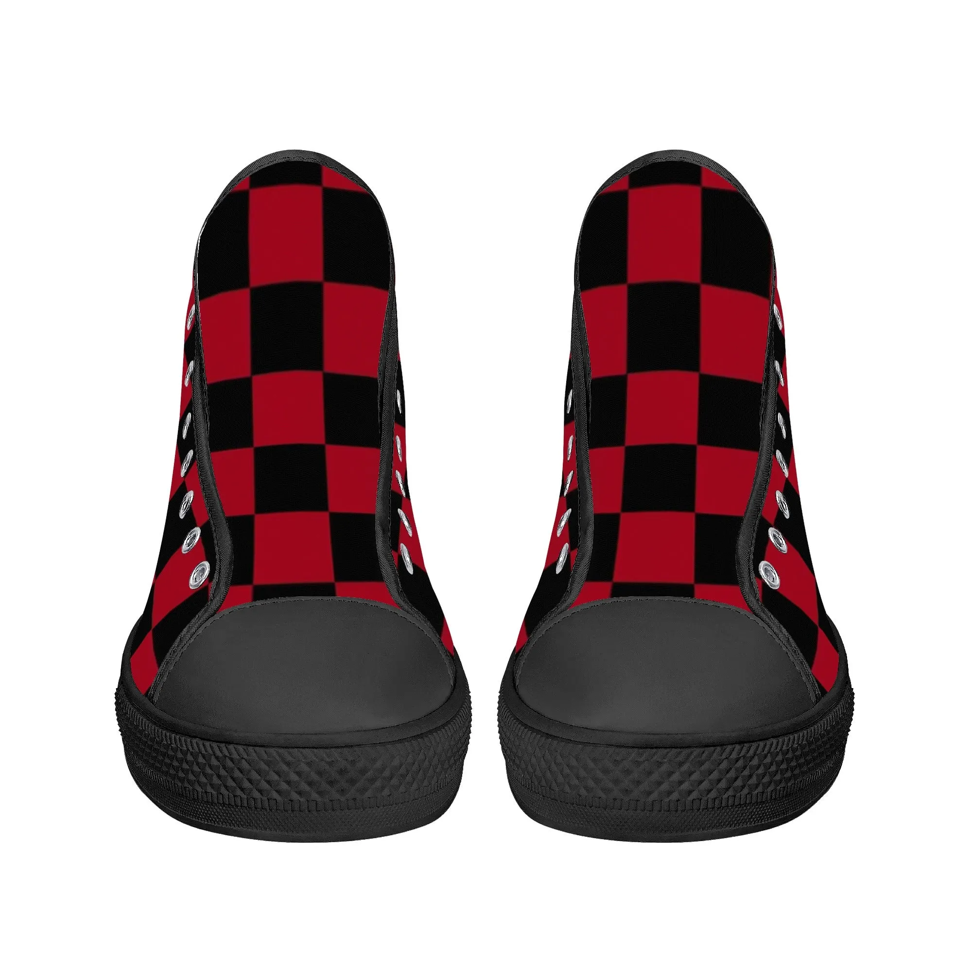 Women's shoesGothic Style High Top Canvas Shoes