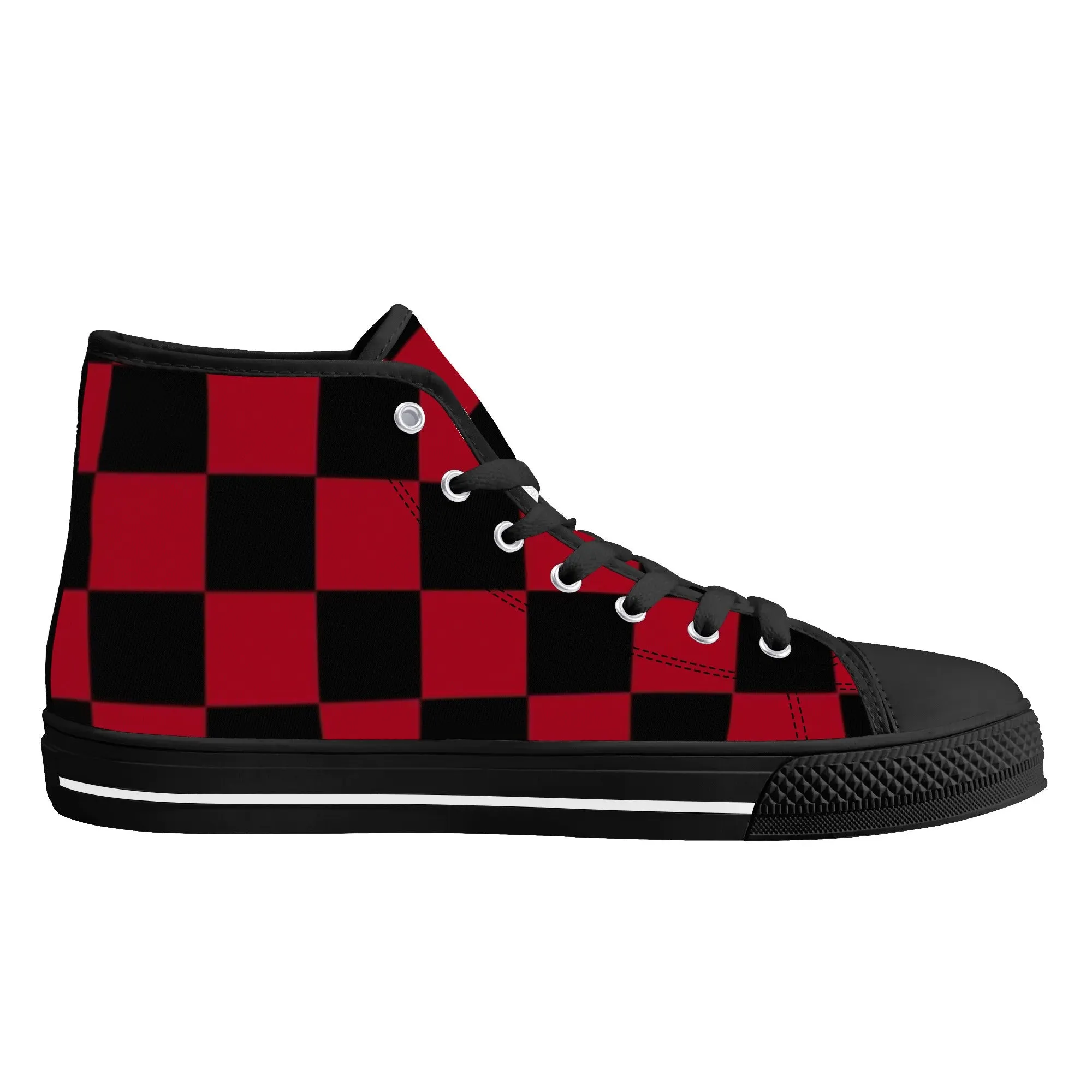 Women's shoesGothic Style High Top Canvas Shoes