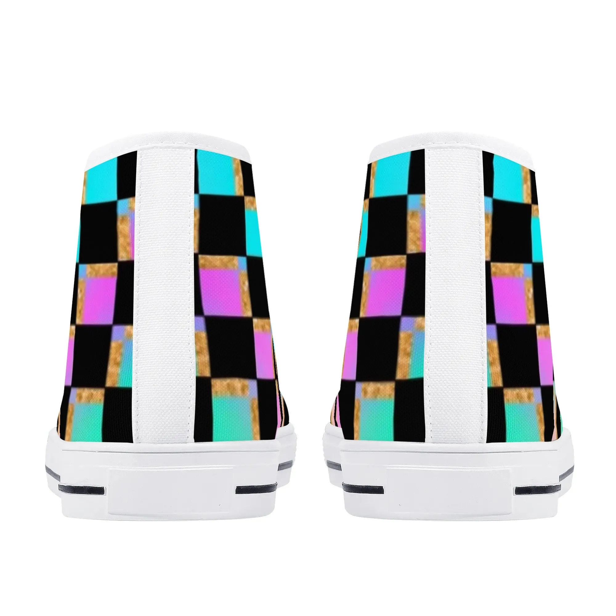 Women's shoesGothic Style High Top Canvas Shoes