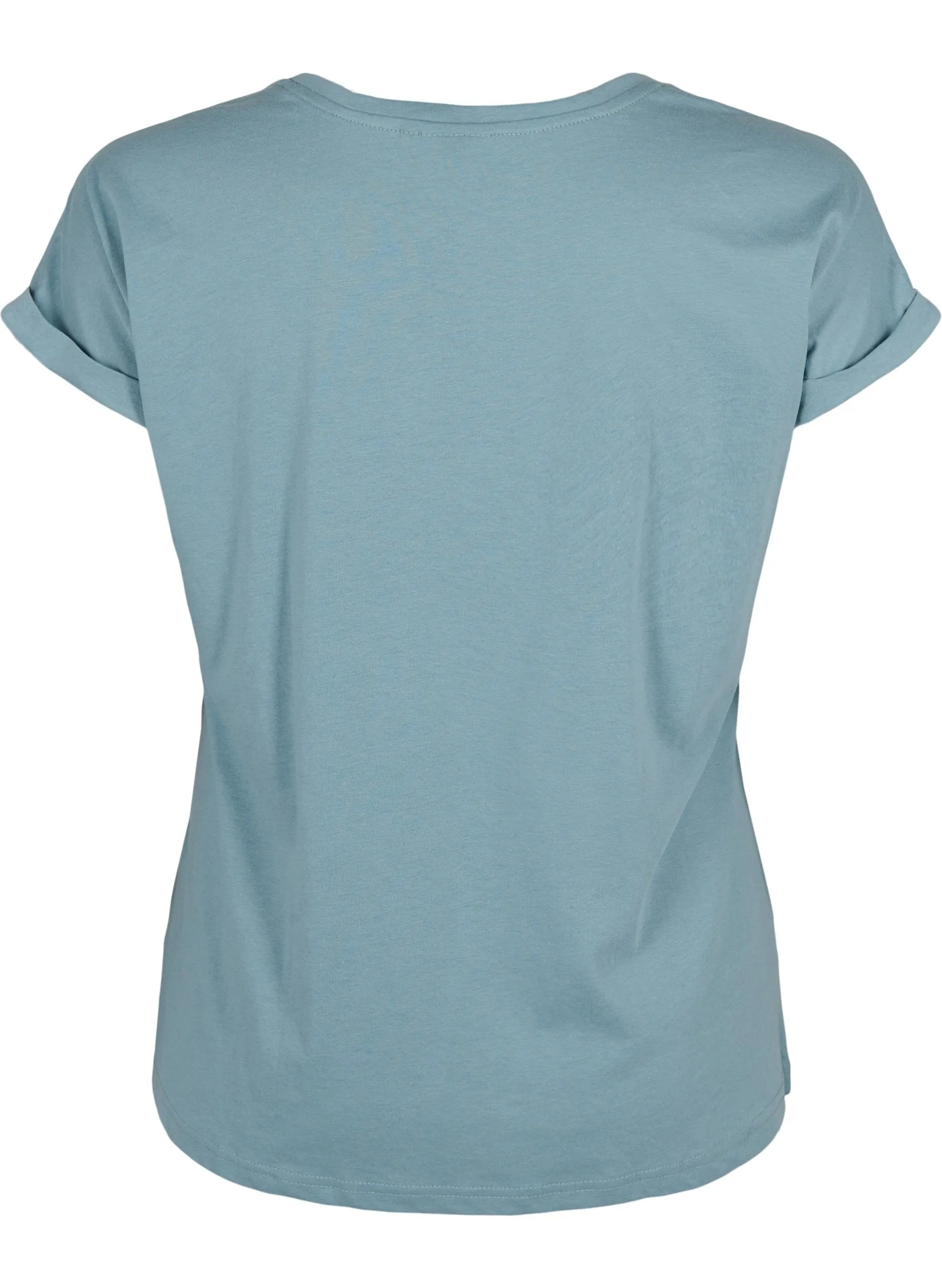 Zizzi Katja T-Shirt in Petrol